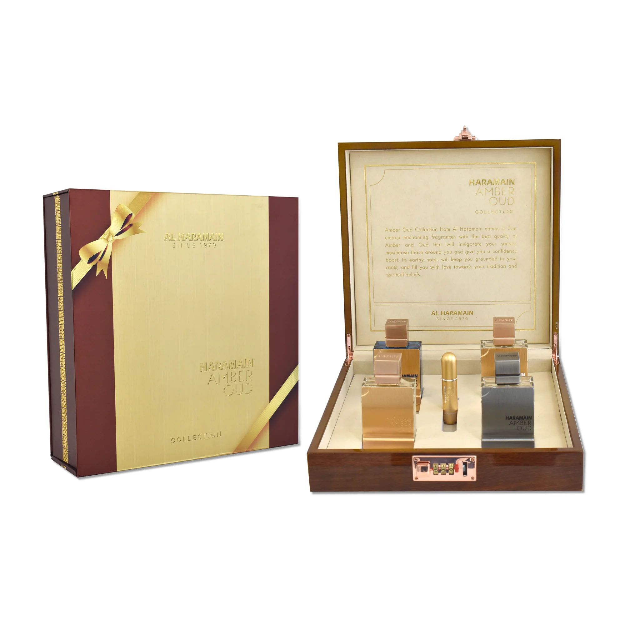 Al Haramain Amber Oud Gift Set x4 60ml - Image 3