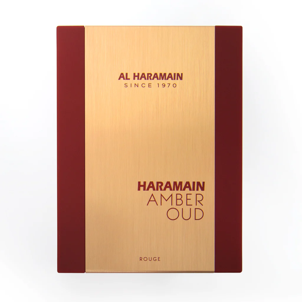 Haramain Amber Oud ROUGE Edition 60ML Eau de Parfum - Image 2